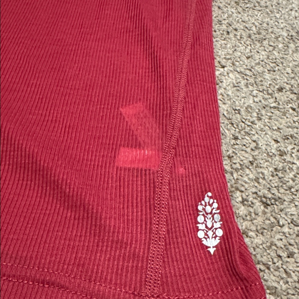 FP Movement Love Tank Wild Raspberry Ribbed Racerback NWT Large - Picture 5 of 14